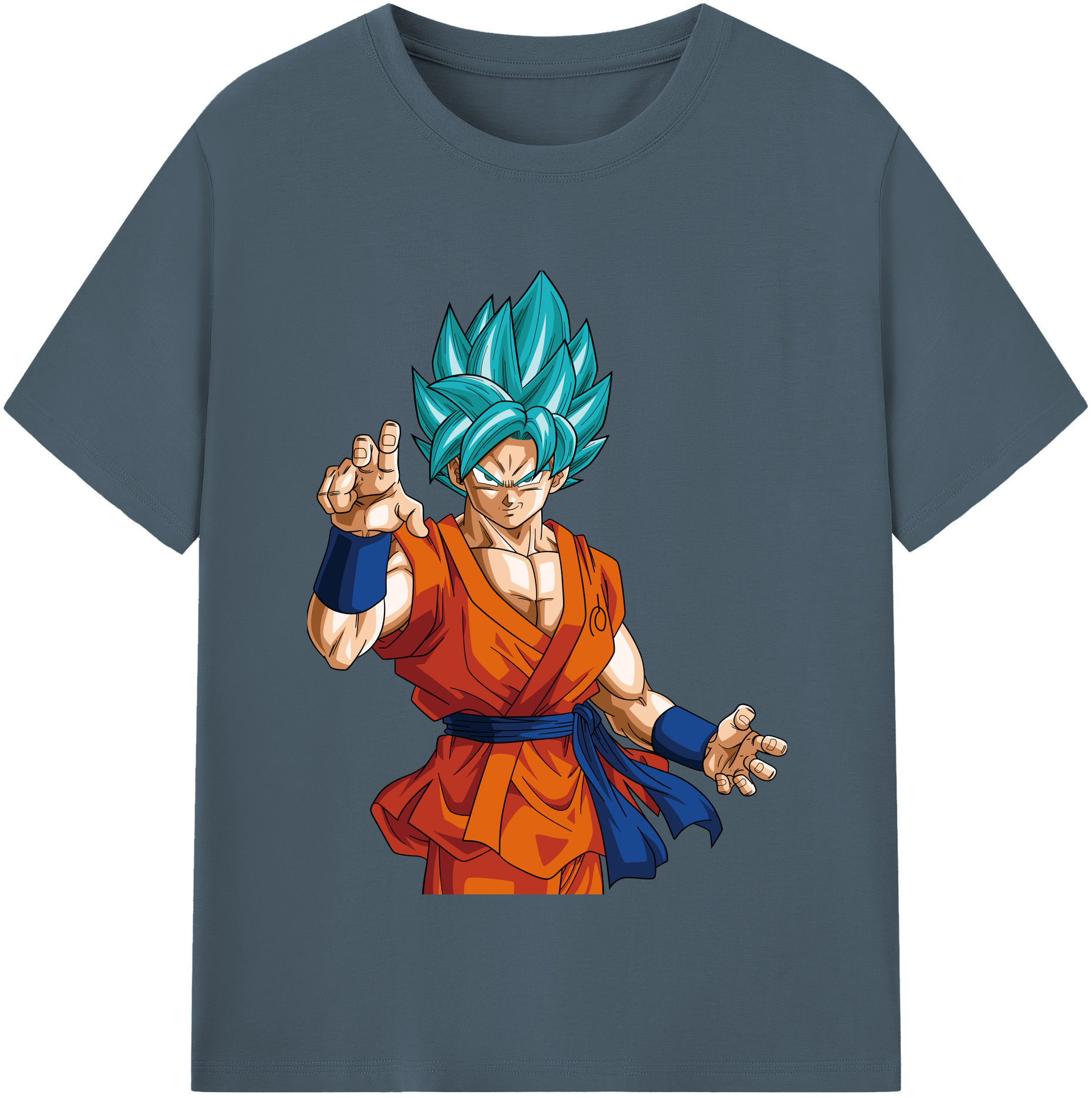 （画像用） ドラゴンボール 孫悟空（そん ごくう）Son Goku カカロット DRAGON BALL Kakarotto 綿100％半袖Tシャツ（フロントプリント）